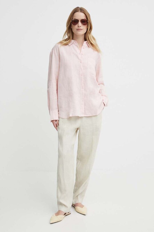 Tommy Hilfiger pantaloni din in WW0WW41347 bej SS24