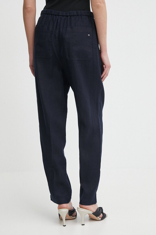 Tommy Hilfiger pantaloni din in WW0WW41347 bleumarin SS24