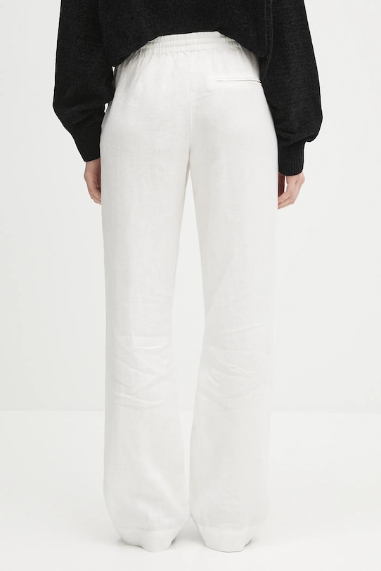 Одежда Льняные брюки Samsoe Samsoe HOYS F23900002 белый