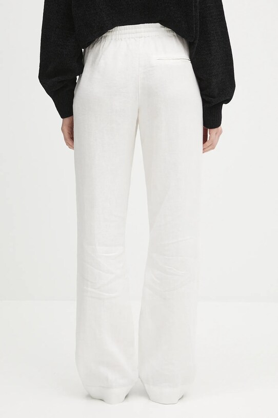 Одежда Льняные брюки Samsoe Samsoe HOYS F23900002 белый