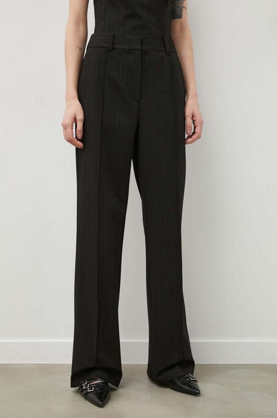 Samsoe Samsoe pantaloni F24100050 negru SS24