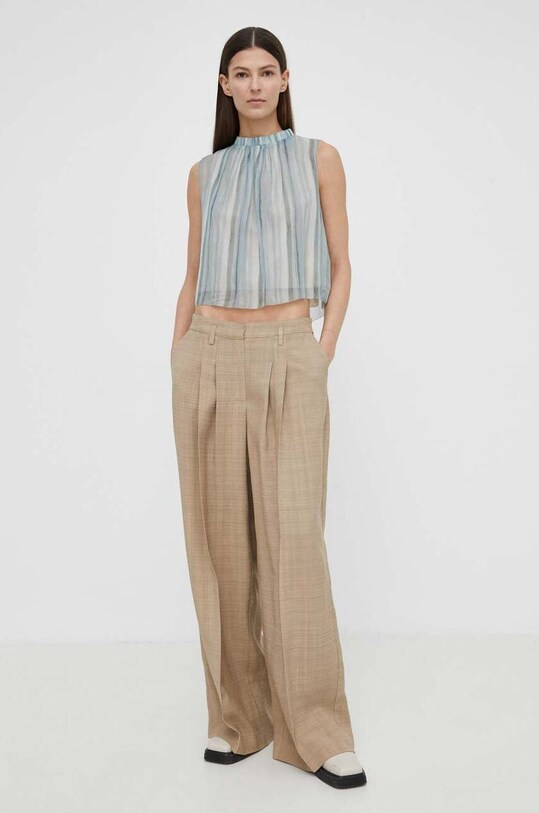 Штани Herskind Lotus 5114110 бежевий SS24