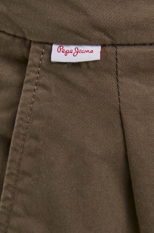 Hlače Pepe Jeans Tina zelena PL211697