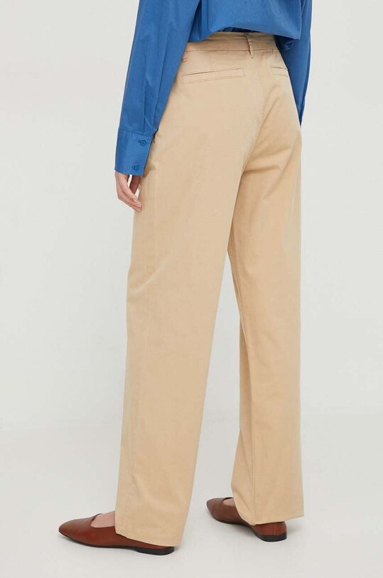 Odzież Pepe Jeans spodnie Tina PL211697 beżowy