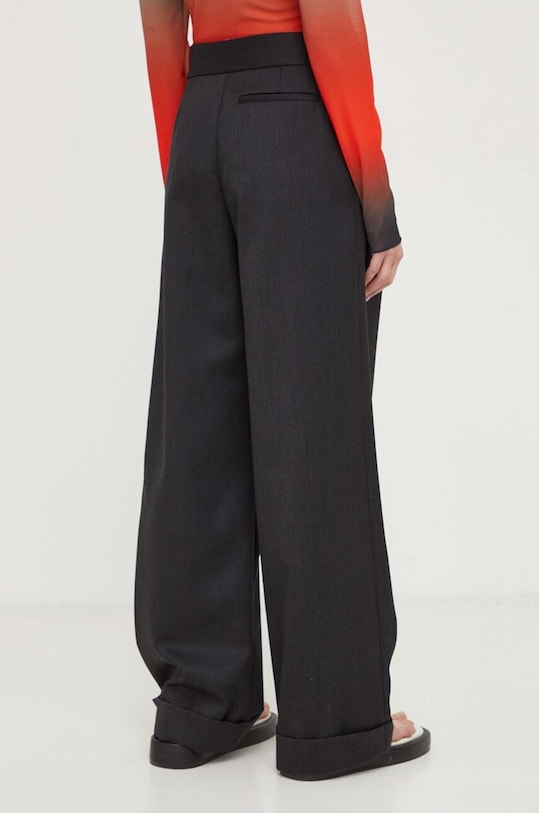 Îmbrăcăminte Won Hundred pantaloni din lână 2695.14221 negru