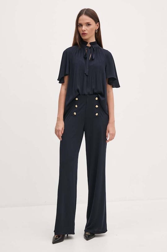 Lauren Ralph Lauren spodnie 200807573 granatowy SS25
