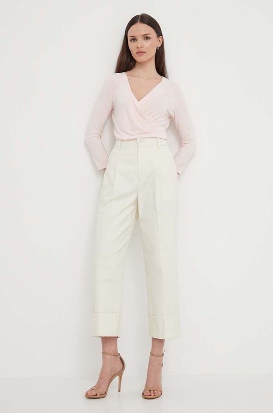 Lauren Ralph pantaloni 200871814 bej AW25