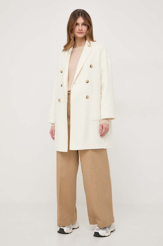 Weekend Max Mara spodnie 2415131121600 beżowy SS24