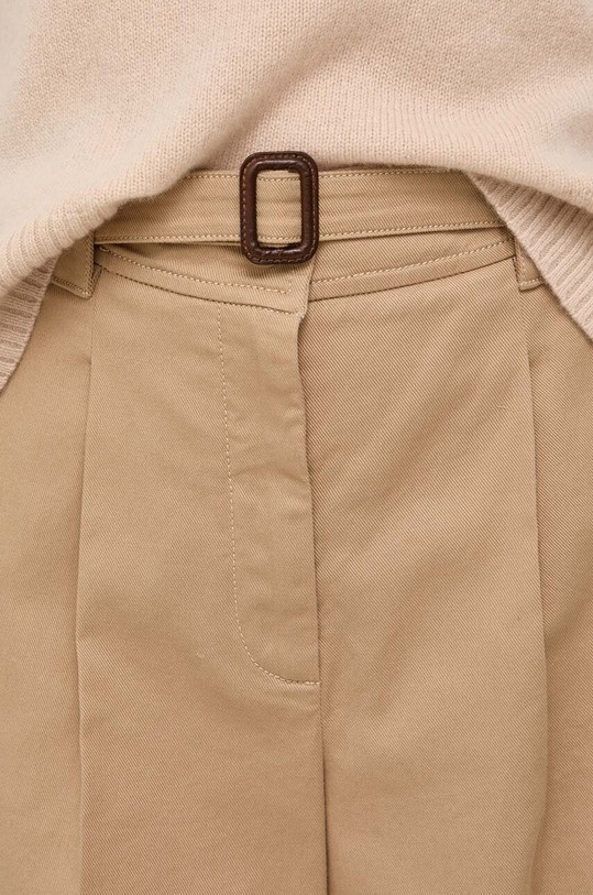 Weekend Max Mara spodnie beżowy 2415131121600
