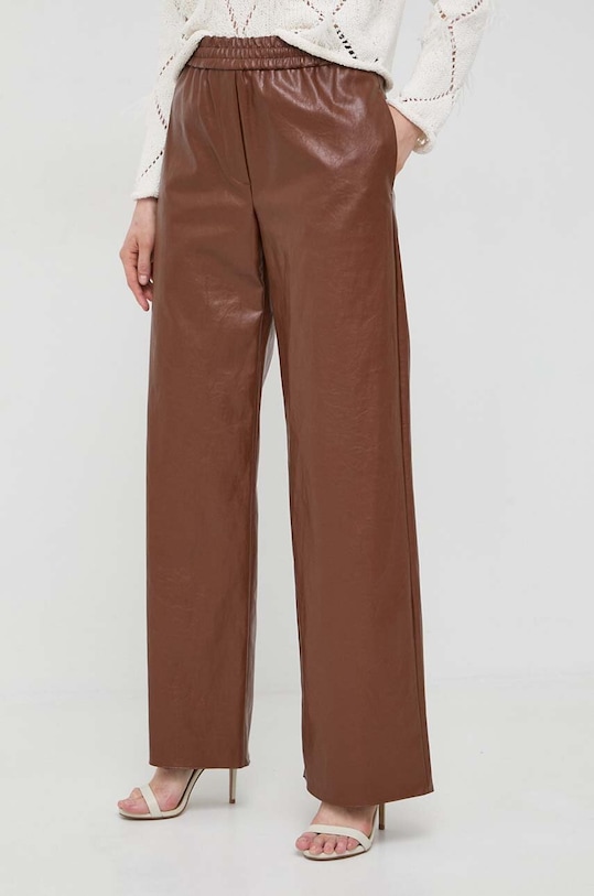 Weekend Max Mara pantaloni drept maro 2415131141600