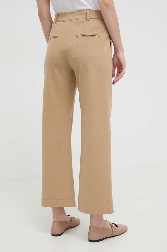 Odzież Weekend Max Mara spodnie 2415781021600 beżowy