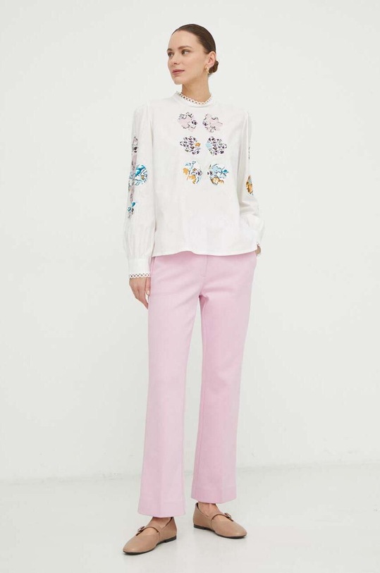 Weekend Max Mara pantaloni 2415781051600 rosa SS24