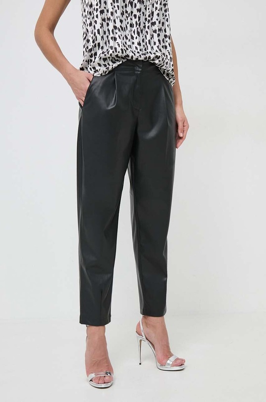 Nohavice Liu Jo látka čierna WA4025.E0392