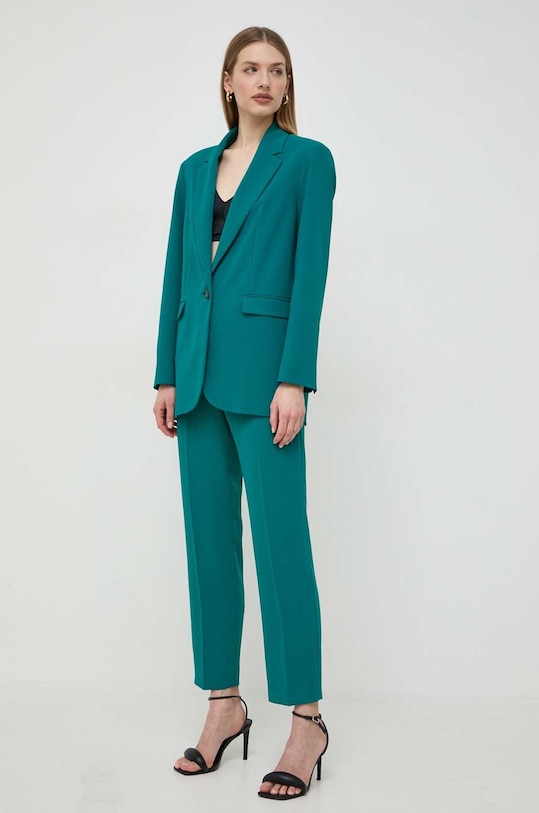 Kalhoty MAX&Co. 2416131091200 tyrkysová SS24