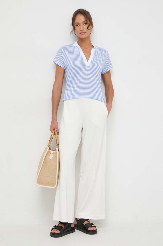 BOSS pantaloni de trening 50513749 bej SS24