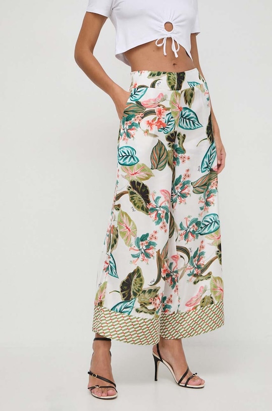 Liu Jo pantaloni drept multicolor VA4017.TS806