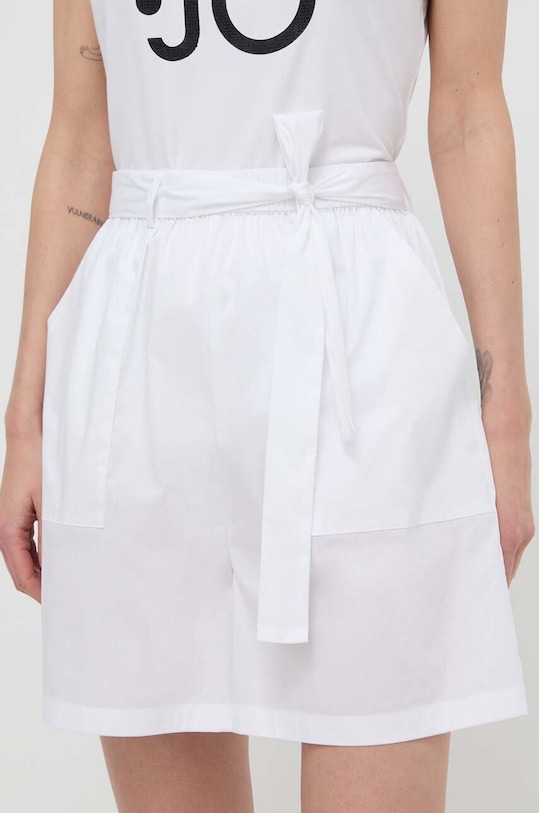 Liu Jo pantaloni scurti VA4121.T3330 alb SS24