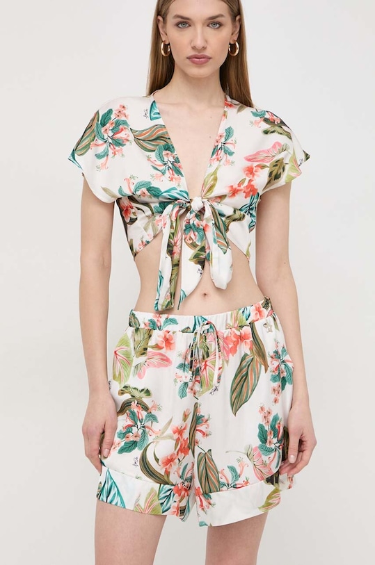 Liu Jo szorty tkanina multicolor VA4125.TS806