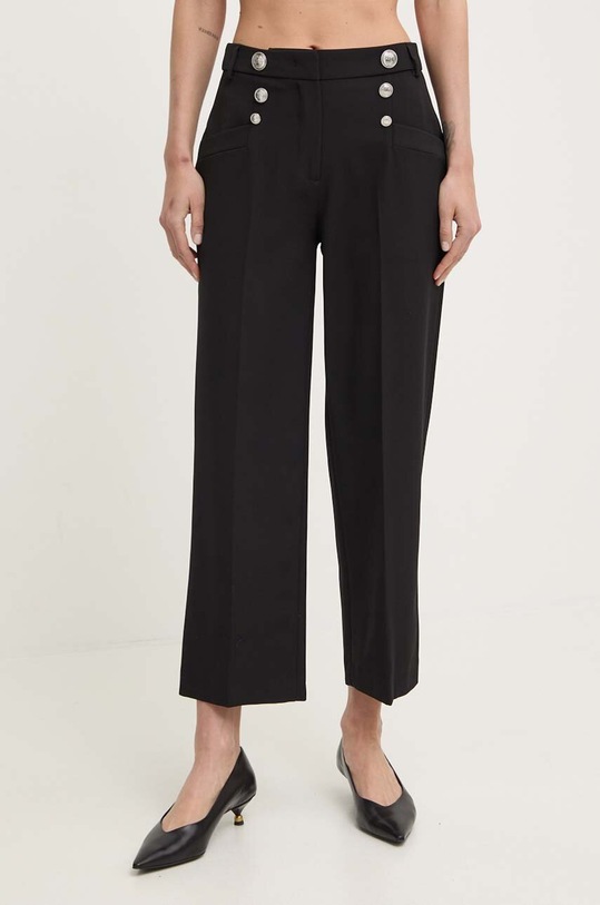 Nohavice Liu Jo s elastanom čierna MA4164.TS896