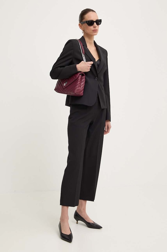 Nohavice Liu Jo MA4164.TS896 čierna SS24