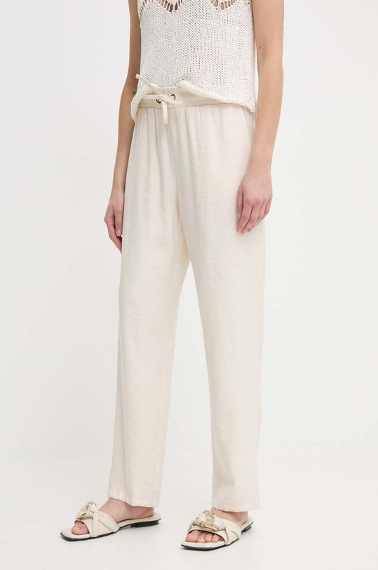 Liu Jo spodnie MA4353.T3406 beżowy SS24