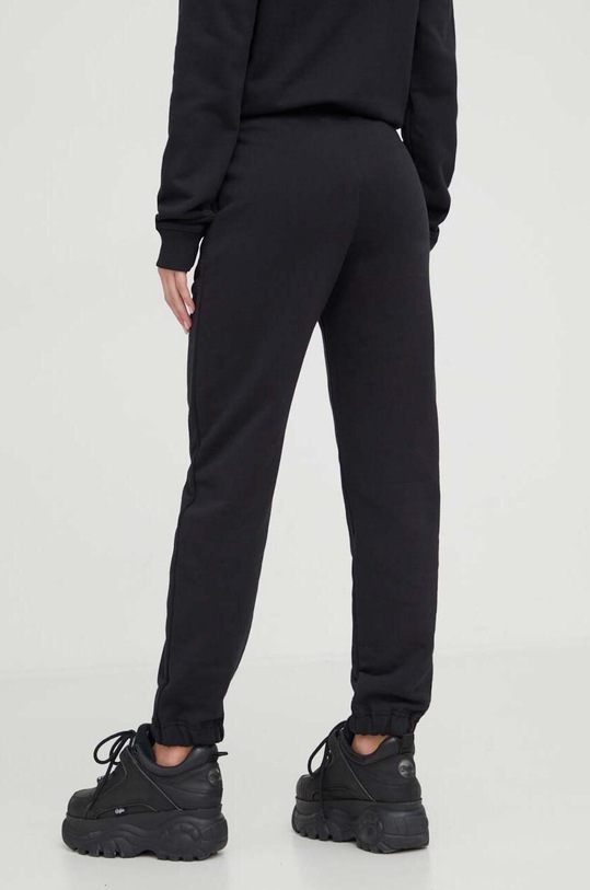 Îmbrăcăminte MSGM pantaloni de trening din bumbac 2000MDP500.200000 negru
