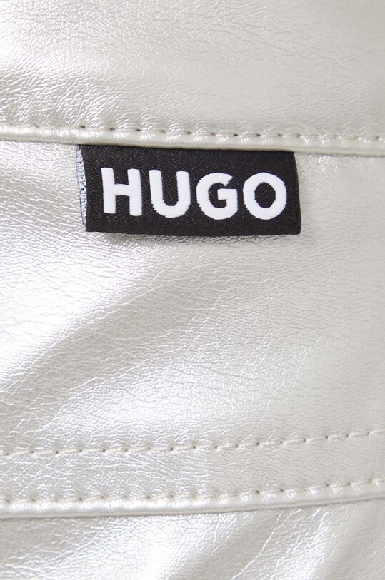 Ρούχα Παντελόνι HUGO 50516528 ασημί