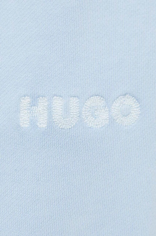 Βαμβακερό παντελόνι HUGO μπλε 50512023