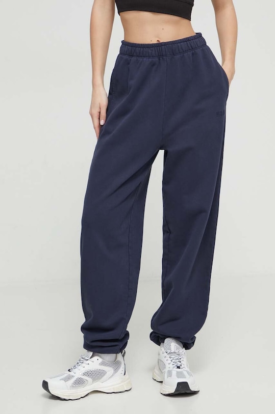 HUGO spodnie dresowe bawełniane bawełna granatowy 50512023