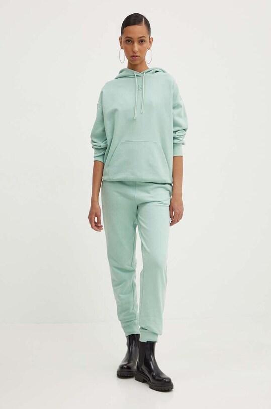 HUGO pantaloni de trening din bumbac 50522417 verde AA00