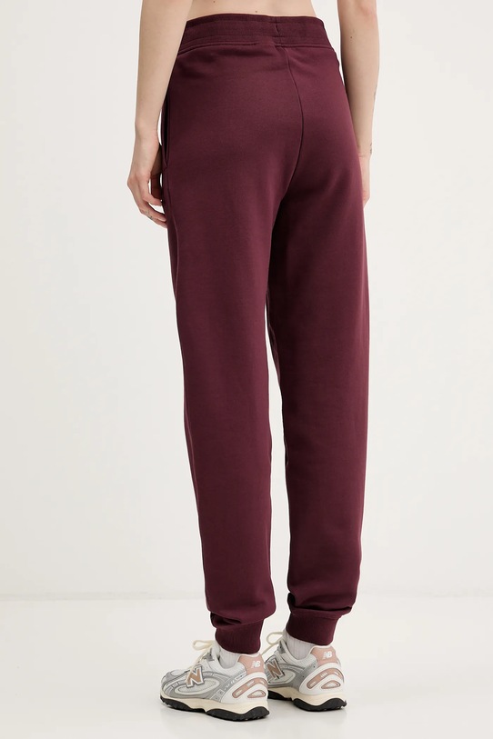 Odzież HUGO spodnie dresowe bawełniane Nelfinia 50522417 bordowy