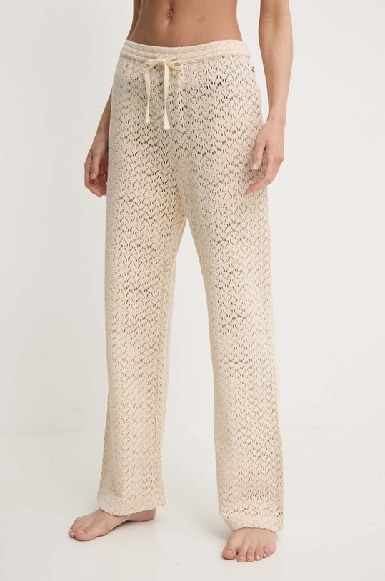 Roxy pantaloni Mood Moving drept bej ERJX603395
