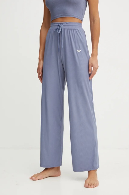 Kalhoty na jógu Roxy Rise & Vibe high modrá ERJNP03556