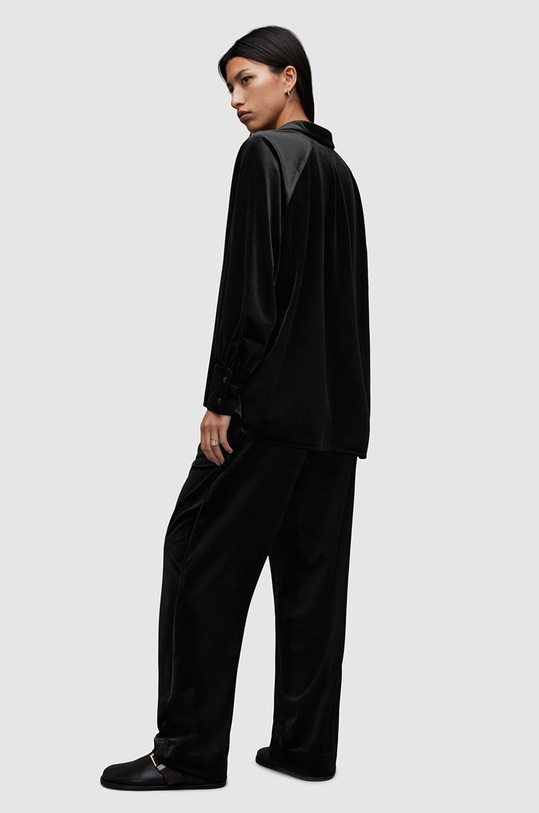 AllSaints spodnie Tyler czarny W002TZ