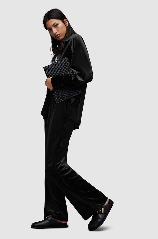 AllSaints spodnie Tyler W002TZ czarny