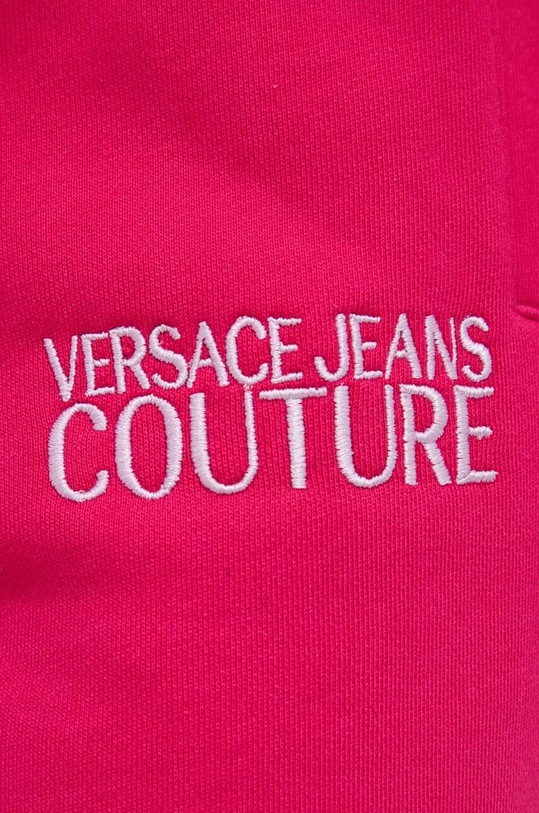 Versace Jeans Couture pantaloni de trening roz 76HAAT01.CF01T