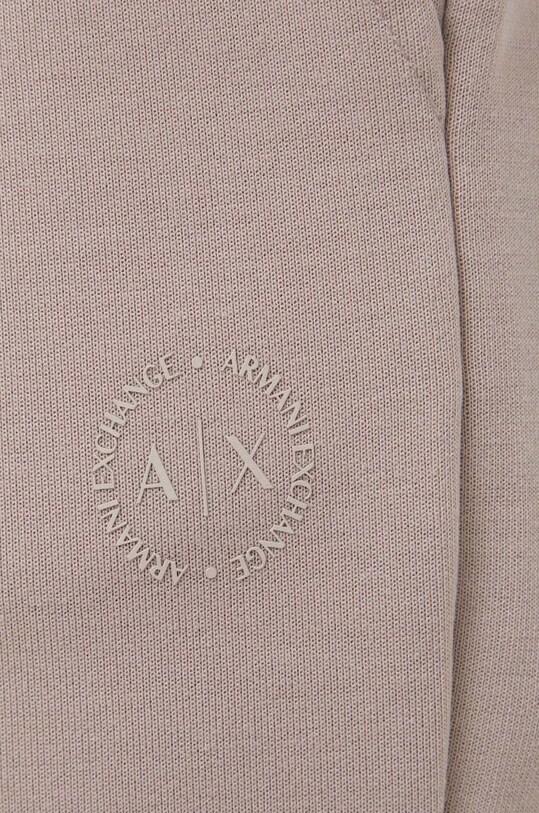 Armani Exchange spodnie dresowe beżowy 8NYP97.YJ1GZ