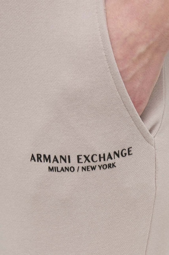 Armani Exchange pantaloni de trening bej 8NYPBA.YJE5Z
