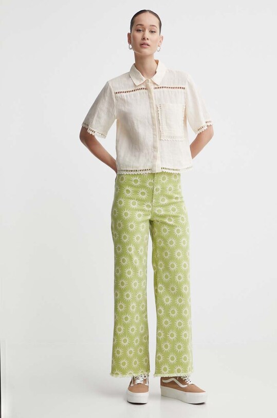 Billabong jeansi Free Fall ABJNP00352 verde SS24