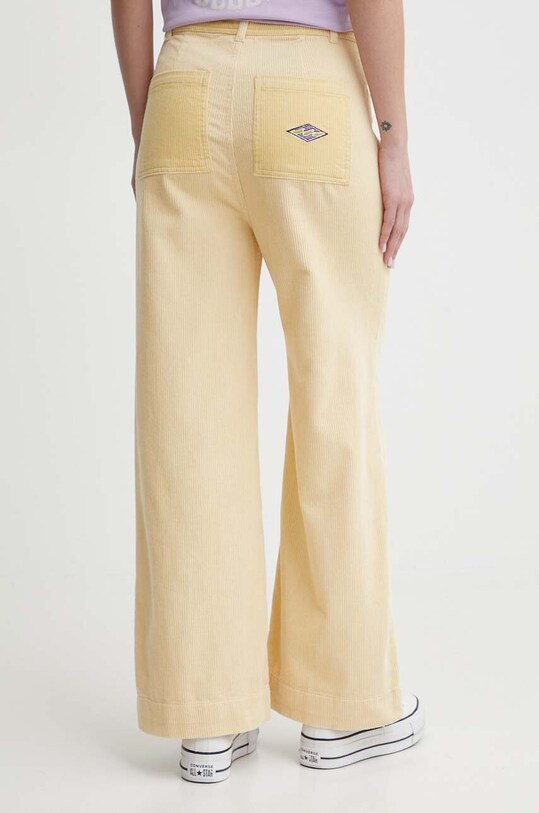 Îmbrăcăminte Billabong pantaloni de catifea cord Since 73 UBJNP00183 galben