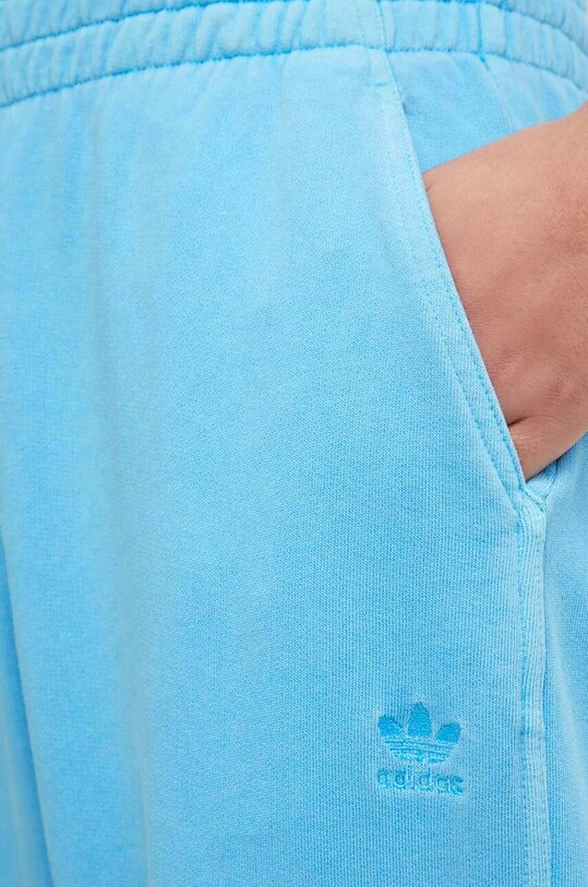 Памучен спортен панталон adidas Originals син IR6014