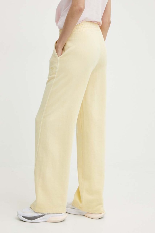 Îmbrăcăminte adidas Originals pantaloni de trening din bumbac IR6020 galben