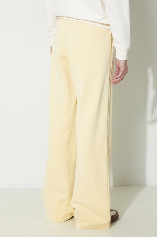 Odzież adidas Originals spodnie dresowe bawełniane IR6020 żółty