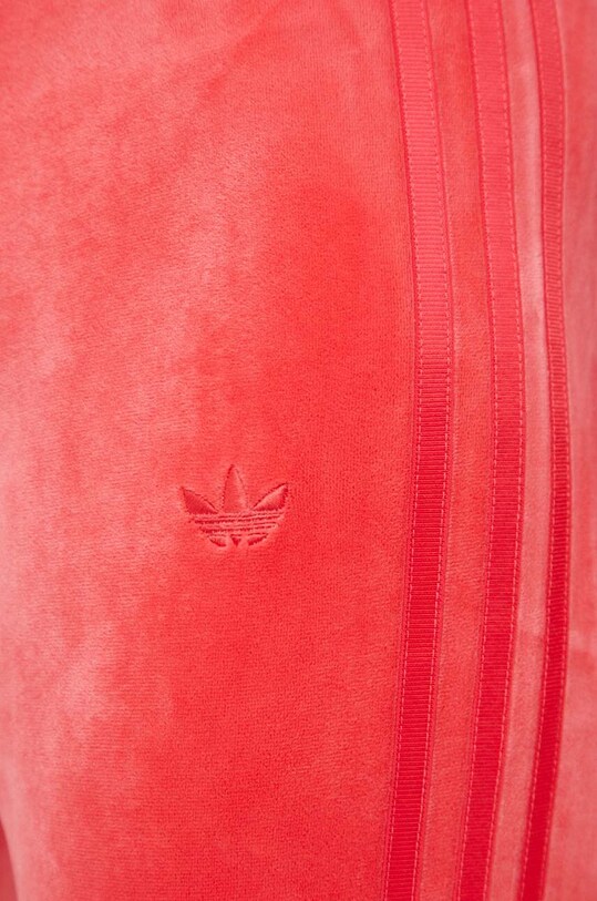 Кадифен спортен панталон adidas Originals розов IT7563