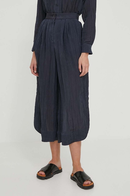 Emporio Armani pantaloni drept bleumarin 3D2P64.2NFUZ