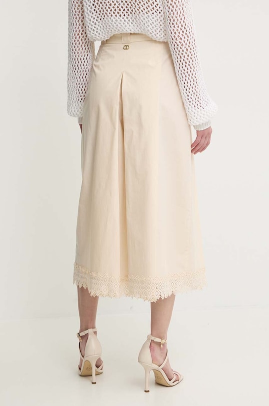 Oblečení Kalhoty Twinset 241TT2236 béžová