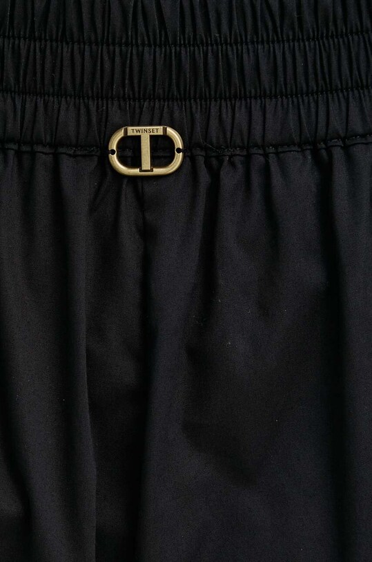 Twinset spodnie 241TT2067 czarny
