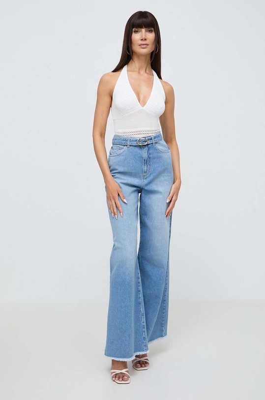 Twinset jeansi 241TT2390 albastru SS24