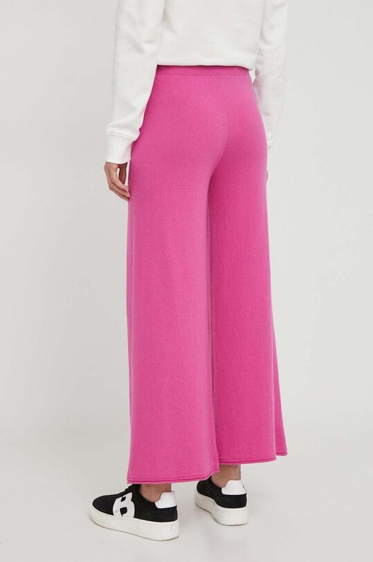 Одежда Штаны с примесью шерсти United Colors of Benetton 1035DF00F розовый