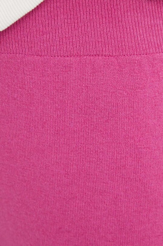Штаны с примесью шерсти United Colors of Benetton розовый 1035DF00F